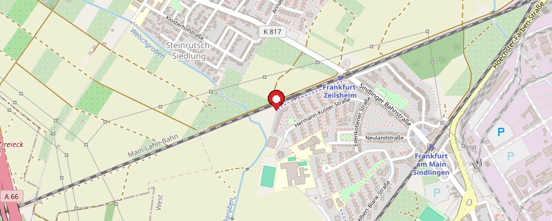 Karte: Höchster Str. 72, 65835 Liederbach am Taunus
