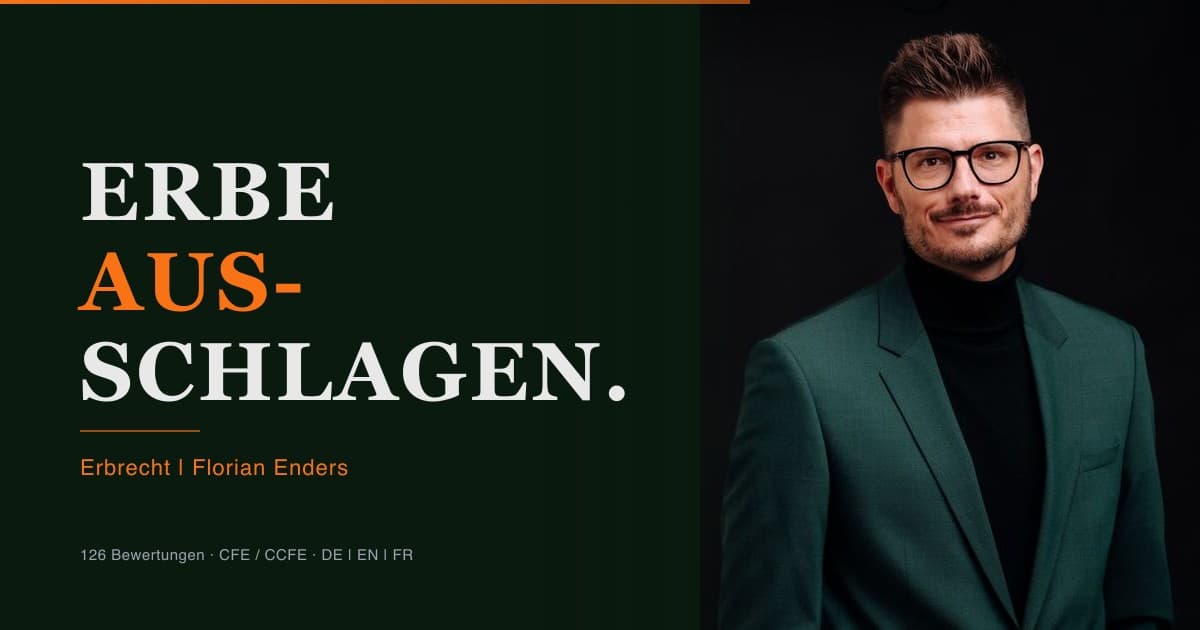 Erbe ausschlagen 2026: Frist, Kosten und Ablauf der Erbausschlagung im Überblick