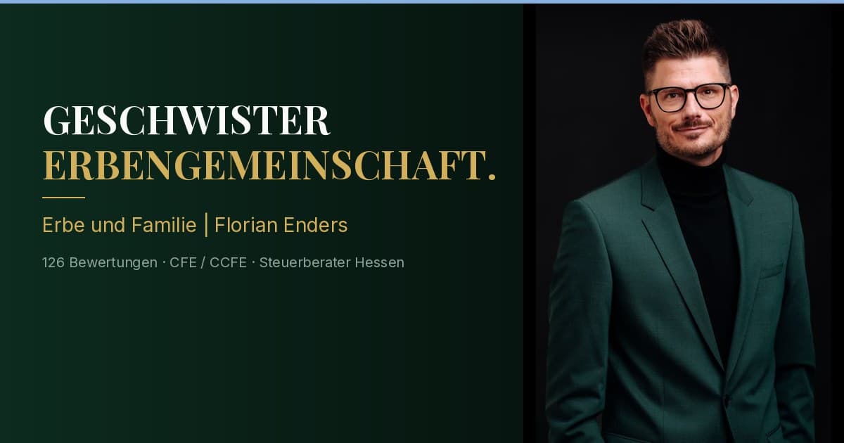 Erbengemeinschaft unter Geschwistern: Konflikte und Lösungsstrategien
