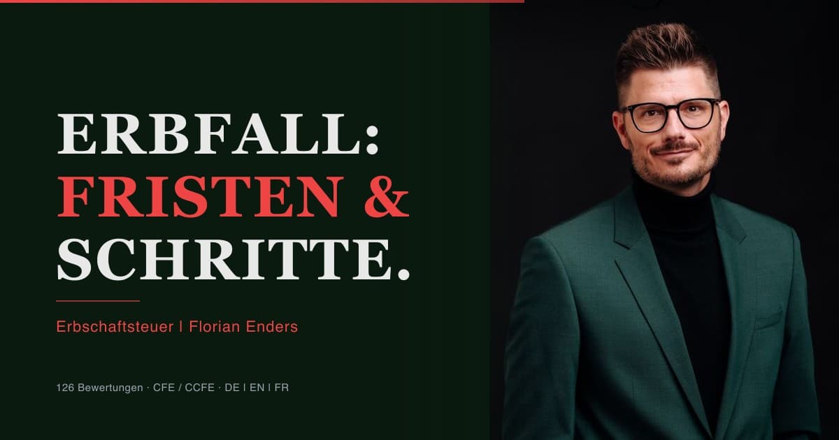 Erbfall: Fristen und erste Schritte im Überblick