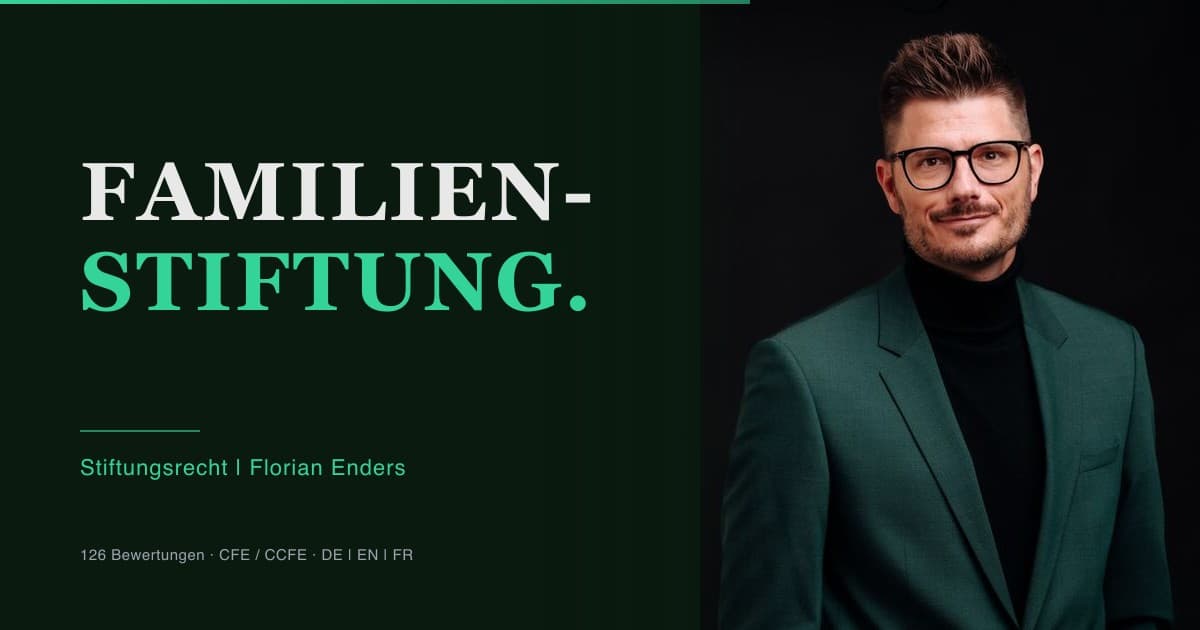 Familienstiftung gründen: Voraussetzungen und Kosten