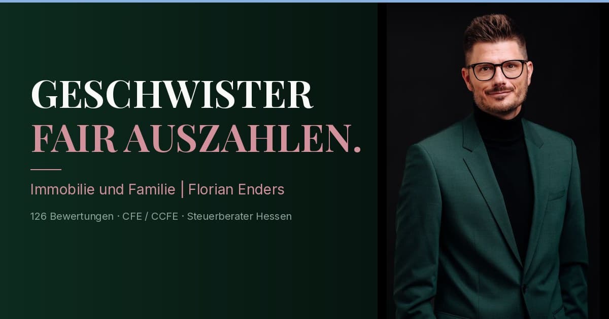Haus überschreiben und Geschwister auszahlen: Rechner und Strategien