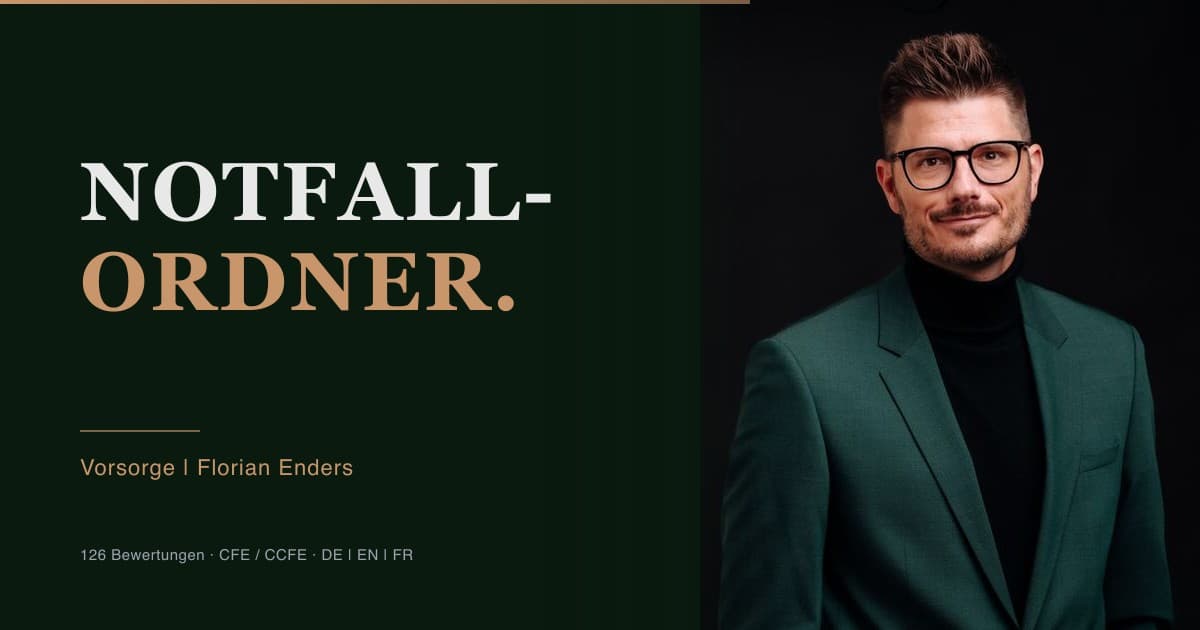 Notfallordner anlegen: 7 Kategorien für den Ernstfall