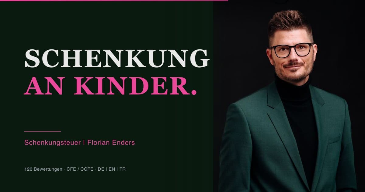 Schenkung an Kinder: Freibeträge nutzen und Steuern sparen
