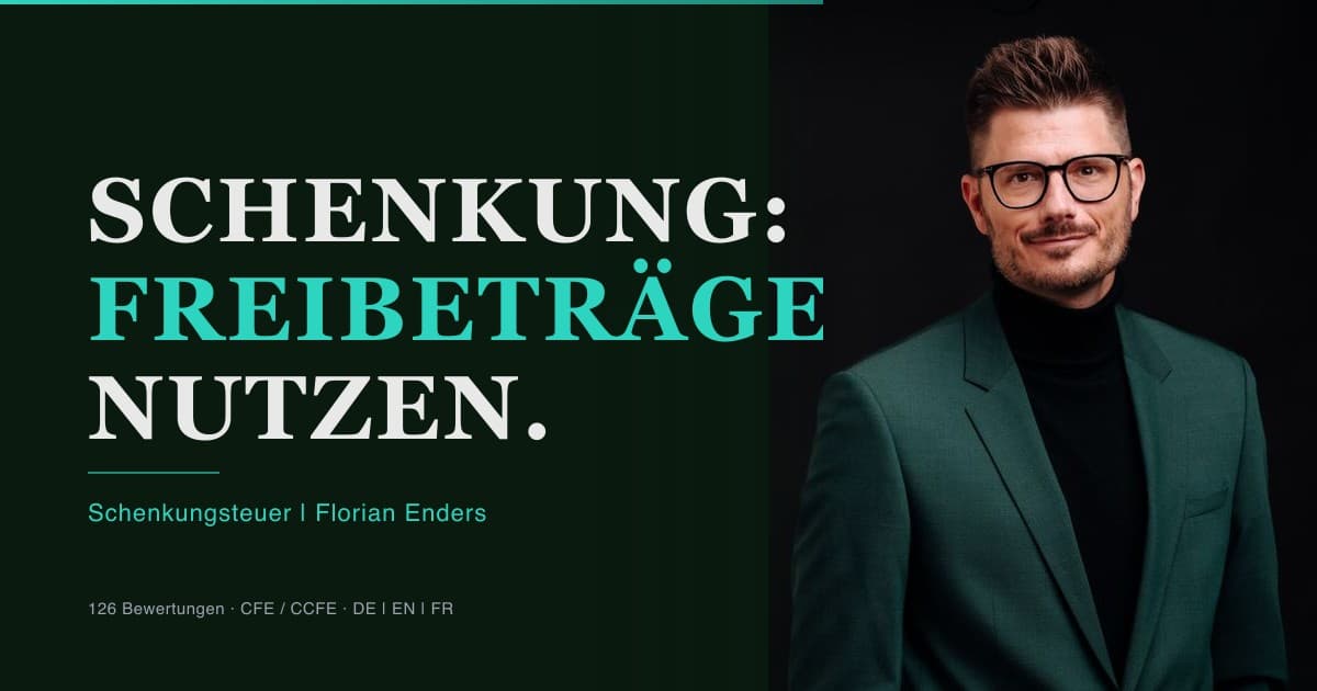 Schenkung zu Lebzeiten: Freibeträge strategisch nutzen