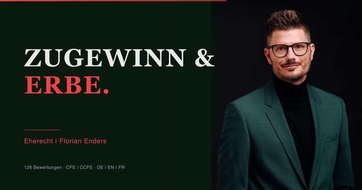 Zugewinngemeinschaft und Erbe: Erbteil und Zugewinnausgleich für Ehepartner