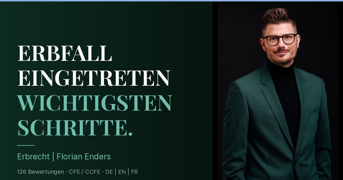 Erbfall: Fristen und erste Schritte im Überblick