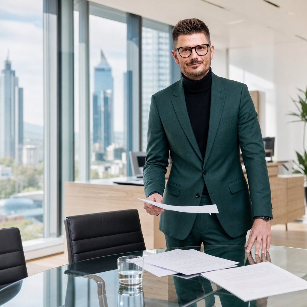 Florian Enders prüft Berliner Testament mit Strafklauseln im Büro