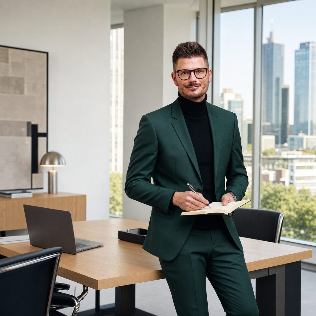 Florian Enders bespricht die Anzeigepflicht einer Schenkung beim Finanzamt im Beratungsgespräch