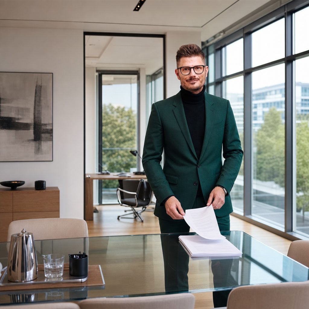 Florian Enders prüft die Anfechtungsgründe eines Testaments im Beratungsgespräch
